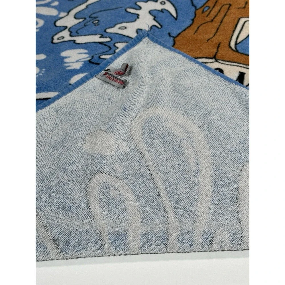 VTG 80s Splash Mountain Beach Towel Walt Disney World Cast Member Exclusive RARE
